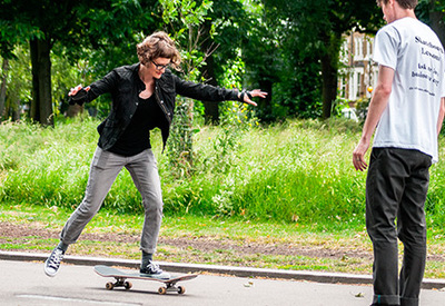Private skateboard lesson